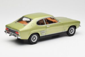 Ford Capri Mk1 Šviesiai Žalia Metallic Minichamps 1:18 18008900 Metalas - nuotrauka 3 iš 8