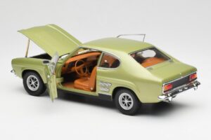 Ford Capri Mk1 Šviesiai Žalia Metallic Minichamps 1:18 18008900 Metalas - nuotrauka 5 iš 8