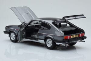 Ford Capri Mk3 2.8 Injection RHD Grafito Pilkas Norev 1:18 182725 Metalas - nuotrauka 5 iš 8