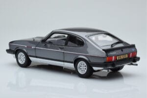Ford Capri Mk3 2.8 Injection RHD Grafito Pilkas Norev 1:18 182725 Metalas - nuotrauka 7 iš 8