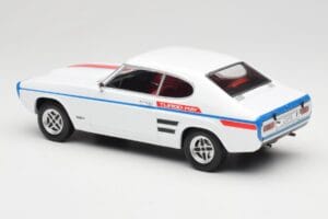 Ford Capri Mk1 GT Turbo Baltas MCG 1:18 MCG18539 Metalas - nuotrauka 5 iš 6