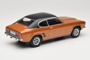 Ford Capri Mk1 GXL Brown Metallic MCG 1:18 MCG18537 Metalas - nuotrauka 2 iš 6