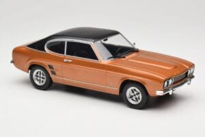 Ford Capri Mk1 GXL Brown Metallic MCG 1:18 MCG18537 Metalas - nuotrauka 4 iš 6