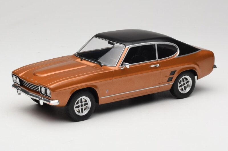 Ford Capri Mk1 GXL Brown Metallic MCG 1:18 MCG18537 Metalas