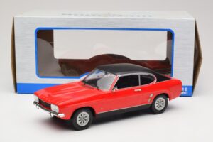 Ford Capri Mk1 Raudonas MCG 1:18 MCG18083 Metalas - nuotrauka 6 iš 6