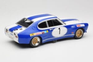 Ford Capri Mk1 RS 2600 #1 D. Glemser Ford Deutschland Winner Brno ETCC 1972 Minichamps 1:18 155728501 Metalas - nuotrauka 2 iš 6