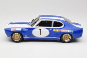 Ford Capri Mk1 RS 2600 #1 D. Glemser Ford Deutschland Winner Brno ETCC 1972 Minichamps 1:18 155728501 Metalas - nuotrauka 3 iš 6