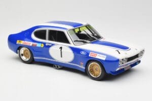 Ford Capri Mk1 RS 2600 #1 D. Glemser Ford Deutschland Winner Brno ETCC 1972 Minichamps 1:18 155728501 Metalas - nuotrauka 4 iš 6