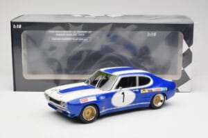 Ford Capri Mk1 RS 2600 #1 D. Glemser Ford Deutschland Winner Brno ETCC 1972 Minichamps 1:18 155728501 Metalas - nuotrauka 6 iš 6
