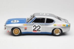 Ford Capri Mk1 RS 2600 #22 Ford Koln D. Glemser / A. Soler-Roig Winners 24 Hours of Spa 1971 Minichamps 1:18 155718522 Metala - nuotrauka 3 iš 6