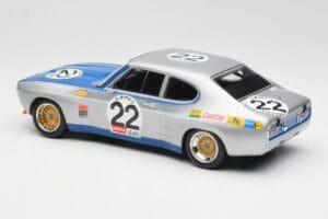Ford Capri Mk1 RS 2600 #22 Ford Koln D. Glemser / A. Soler-Roig Winners 24 Hours of Spa 1971 Minichamps 1:18 155718522 Metala - nuotrauka 5 iš 6