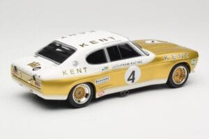 Ford Capri Mk1 RS 2600 #4 W. Frank / K. Fritzinger Kent Frami Racing 24 Hours of Spa 1972 Minichamps 1:18 155728504 Metalas - nuotrauka 2 iš 6