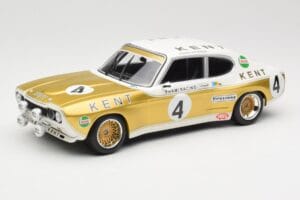Ford Capri Mk1 RS 2600 #4 W. Frank / K. Fritzinger Kent Frami Racing 24 Hours of Spa 1972 Minichamps 1:18 155728504 Metalas