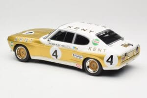 Ford Capri Mk1 RS 2600 #4 W. Frank / K. Fritzinger Kent Frami Racing 24 Hours of Spa 1972 Minichamps 1:18 155728504 Metalas - nuotrauka 5 iš 6