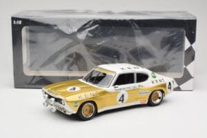 Ford Capri Mk1 RS 2600 #4 W. Frank / K. Fritzinger Kent Frami Racing 24 Hours of Spa 1972 Minichamps 1:18 155728504 Metalas - nuotrauka 6 iš 6