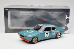 Ford Capri Mk1 RS 2600 #7 J. Stewart / F. Cevert Ford Köln 6 Hours of Paul Ricard 1972 Minichamps 1:18 155728507 Metalas - nuotrauka 6 iš 6