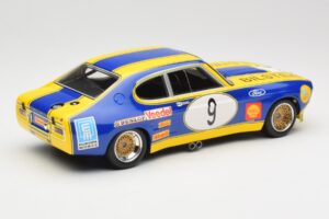 Ford Capri Mk1 RS 2600 #9 K. Fritzinger / H. Heyer Team Europa Möbel 6 Hours of Nürburgring ETCC 1973 Minichamps 1:18 1557385 - nuotrauka 2 iš 6