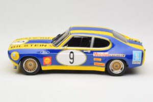 Ford Capri Mk1 RS 2600 #9 K. Fritzinger / H. Heyer Team Europa Möbel 6 Hours of Nürburgring ETCC 1973 Minichamps 1:18 1557385 - nuotrauka 3 iš 6