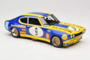 Ford Capri Mk1 RS 2600 #9 K. Fritzinger / H. Heyer Team Europa Möbel 6 Hours of Nürburgring ETCC 1973 Minichamps 1:18 1557385 - nuotrauka 4 iš 6