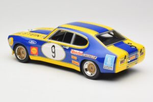 Ford Capri Mk1 RS 2600 #9 K. Fritzinger / H. Heyer Team Europa Möbel 6 Hours of Nürburgring ETCC 1973 Minichamps 1:18 1557385 - nuotrauka 5 iš 6