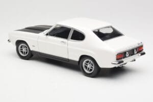 Ford Capri Mk1 RS 2600 Baltas Juodas Minichamps 1:18 150089078 Metalas - nuotrauka 7 iš 8