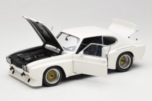 Ford Capri Mk1 RS 3100 Baltas Minichamps 1:18 183748003-R1 Metalas - nuotrauka 2 iš 8