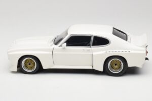 Ford Capri Mk1 RS 3100 Baltas Minichamps 1:18 183748003-R1 Metalas - nuotrauka 4 iš 8
