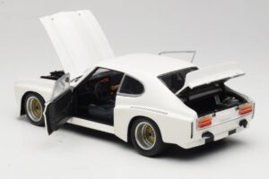Ford Capri Mk1 RS 3100 Baltas Minichamps 1:18 183748003-R1 Metalas - nuotrauka 5 iš 8