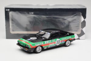 Ford Capri Mk2 3.0S #10 W. Graham Fabergé Racing 2nd Place Oulton Park BSCC 1979 Minichamps 1:18 155798610 Metalas - nuotrauka 6 iš 6