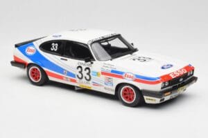 Ford Capri Mk2 3.0S #33 V. Woodman / C. Buncombe V M Woodman 3rd Place 24 Hours of Spa 1981 Minichamps 1:18 155818633 Metalas - nuotrauka 4 iš 6