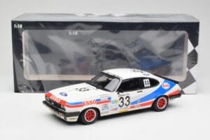 Ford Capri Mk2 3.0S #33 V. Woodman / C. Buncombe V M Woodman 3rd Place 24 Hours of Spa 1981 Minichamps 1:18 155818633 Metalas - nuotrauka 6 iš 6