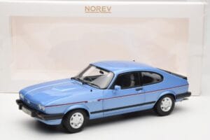 Ford Capri Mk3 2.8 Injection Paris Blue Norev 1:18 182764 Metalas - nuotrauka 8 iš 8