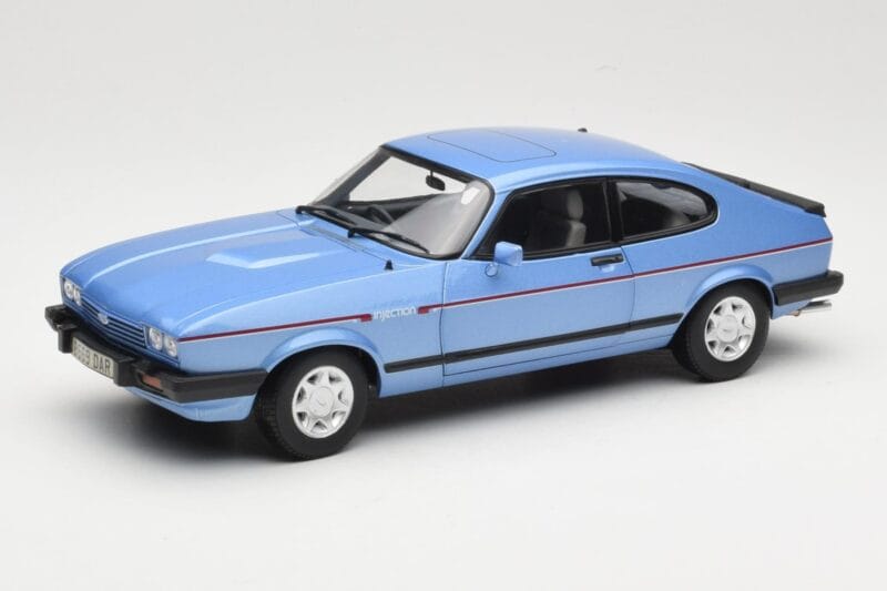 Ford Capri Mk3 2.8 Injection Paris Blue Norev 1:18 182764 Metalas