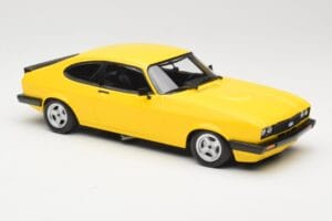 Ford Capri Mk3 3.0 Geltonas Minichamps 1:18 155788601 Metalas - nuotrauka 4 iš 6