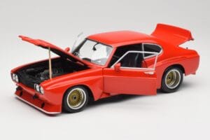 Ford Capri RS 3100 Signal Red Minichamps 1:18 180748001 Metalas - nuotrauka 2 iš 8