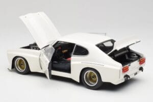 Ford Capri RS 3100 Baltas Riboto Leidimo Minichamps 1:18 183748003 Metalas - nuotrauka 5 iš 8