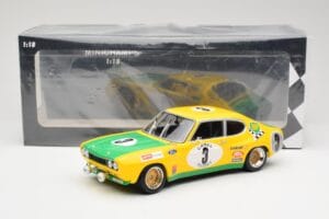 Ford Capri RS2600 BP Racing Team #3 G. Birrell / C. Bourgoignie 2nd Place 24 Hours of Spa 1972 Minichamps 1:18 155728503 Meta - nuotrauka 6 iš 6