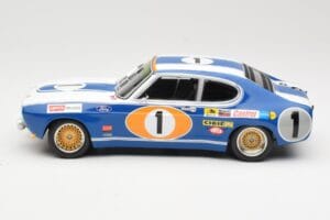 Ford Capri RS2600 Ford Koln #1 D. Glemser / A. Soler-Roig 3rd Place 24 Hours of Spa 1972 Minichamps 1:18 155728511 Metalas - nuotrauka 3 iš 6