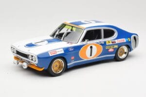 Ford Capri RS2600 Ford Koln #1 D. Glemser / A. Soler-Roig 3rd Place 24 Hours of Spa 1972 Minichamps 1:18 155728511 Metalas