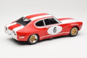Ford Capri RS2600 Ford Tuning Siegen #6 Weiss / K. Ludwig 6 Hours Nurburgring 1973 Minichamps 1:18 155738506 Metalas - nuotrauka 2 iš 6