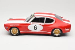 Ford Capri RS2600 Ford Tuning Siegen #6 Weiss / K. Ludwig 6 Hours Nurburgring 1973 Minichamps 1:18 155738506 Metalas - nuotrauka 3 iš 6