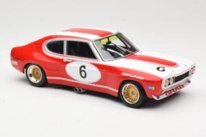 Ford Capri RS2600 Ford Tuning Siegen #6 Weiss / K. Ludwig 6 Hours Nurburgring 1973 Minichamps 1:18 155738506 Metalas - nuotrauka 4 iš 6