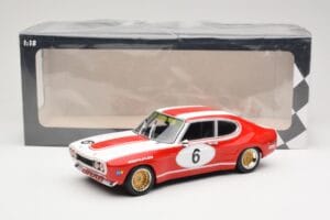 Ford Capri RS2600 Ford Tuning Siegen #6 Weiss / K. Ludwig 6 Hours Nurburgring 1973 Minichamps 1:18 155738506 Metalas - nuotrauka 6 iš 6
