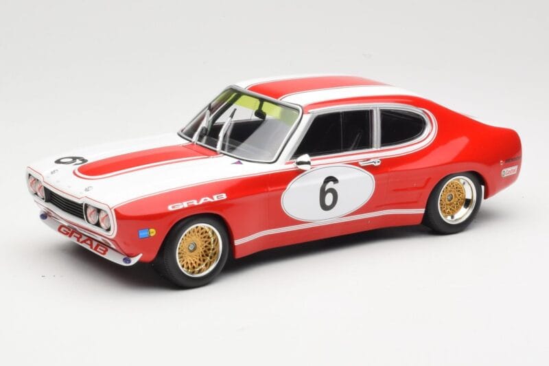 Ford Capri RS2600 Ford Tuning Siegen #6 Weiss / K. Ludwig 6 Hours Nurburgring 1973 Minichamps 1:18 155738506 Metalas