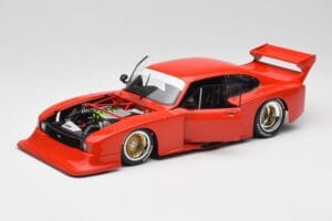 Ford Capri Turbo Group 5 Raudonas Minichamps 1:18 100798600 Metalas - nuotrauka 2 iš 8