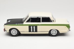 Ford Cortina Lotus #11 B. Soderström / G. Palm RAC Rally 1966 MCG 1:18 MCG18435R Metalas - nuotrauka 3 iš 6
