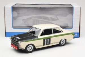 Ford Cortina Lotus #11 B. Soderström / G. Palm RAC Rally 1966 MCG 1:18 MCG18435R Metalas - nuotrauka 6 iš 6