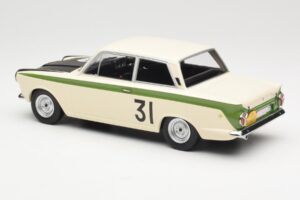 Ford Cortina Lotus #31 J. Ickx / G. Staepelaere Marathon de la Route 1966 MCG 1:18 MCG18436R Metalas - nuotrauka 5 iš 6