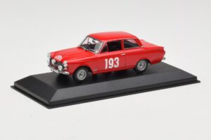 Ford Cortina Mk I #193 Rally Monte Carlo 1963 Minichamps 1:43 400638293 Metalas - nuotrauka 2 iš 4