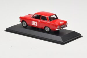 Ford Cortina Mk I #193 Rally Monte Carlo 1963 Minichamps 1:43 400638293 Metalas - nuotrauka 3 iš 4